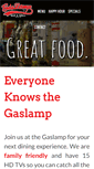 Mobile Screenshot of gaslampbarandgrill.com